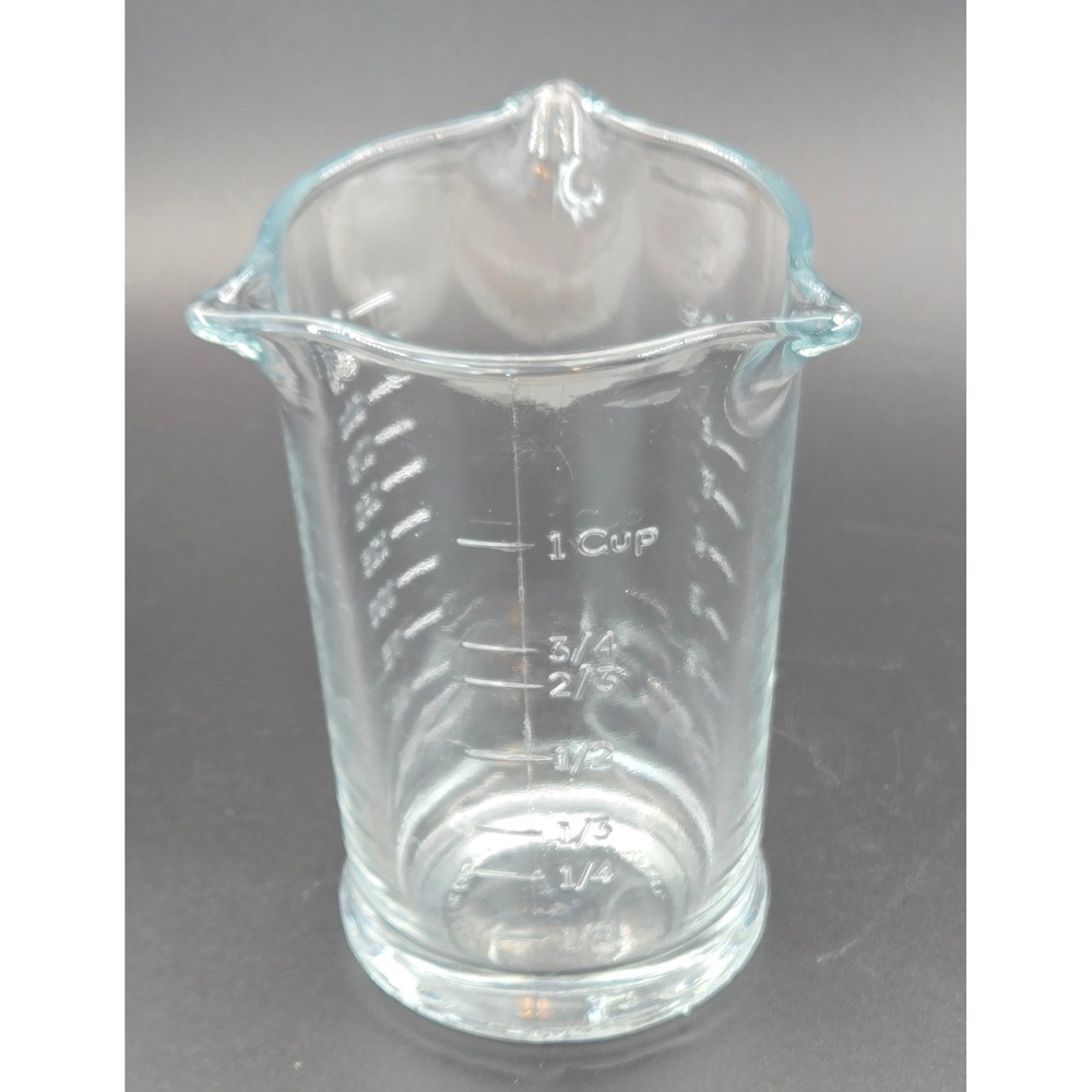 Anchor‎ Hocking 8 Ounce 1 Cup Triple Pour Glass Measuring Cup Clear Made in USA